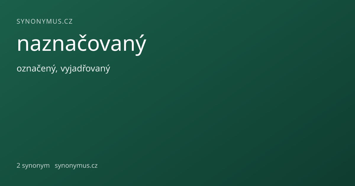 Náhled odkazu: naznačovaný