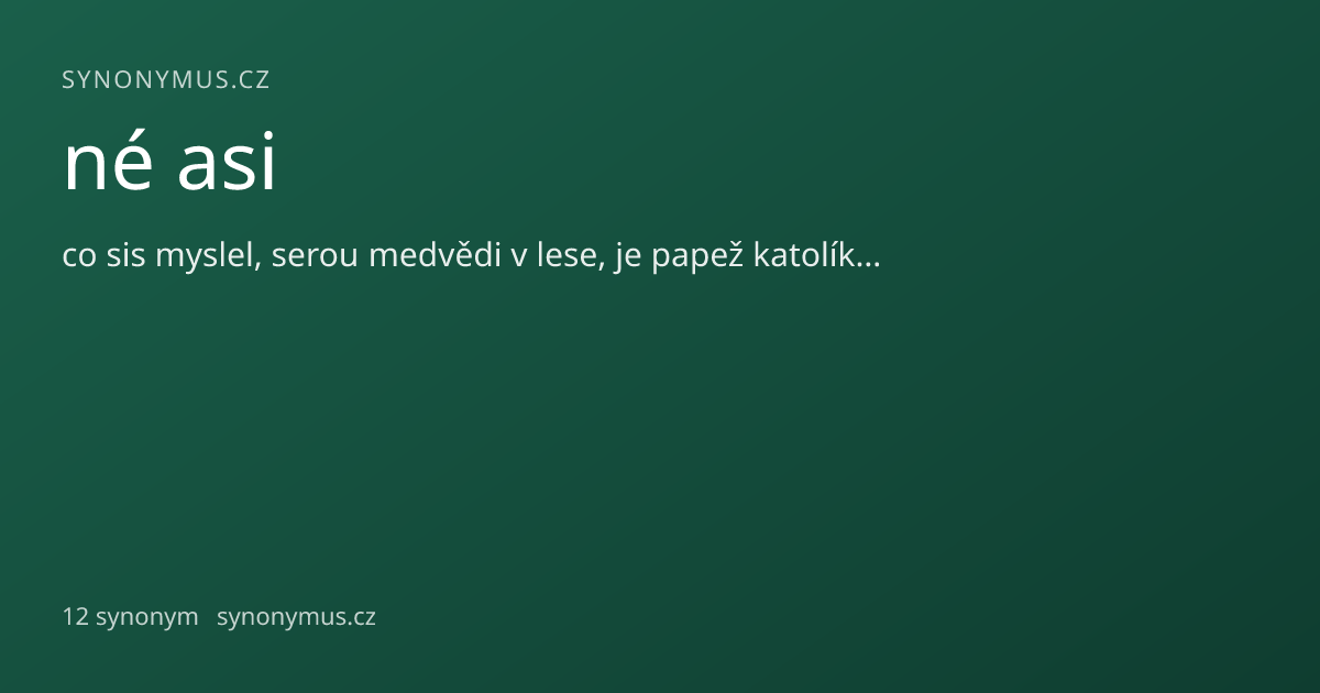 Náhled odkazu: né asi