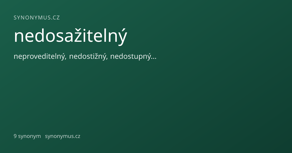 Náhled odkazu: nedosažitelný