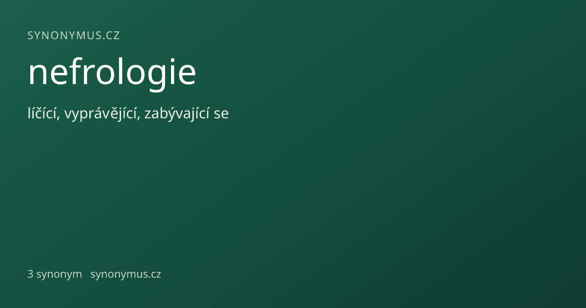 Náhled odkazu: nefrologie