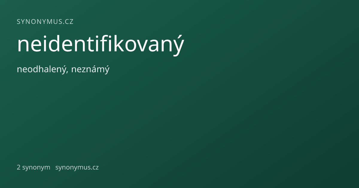 Náhled odkazu: neidentifikovaný