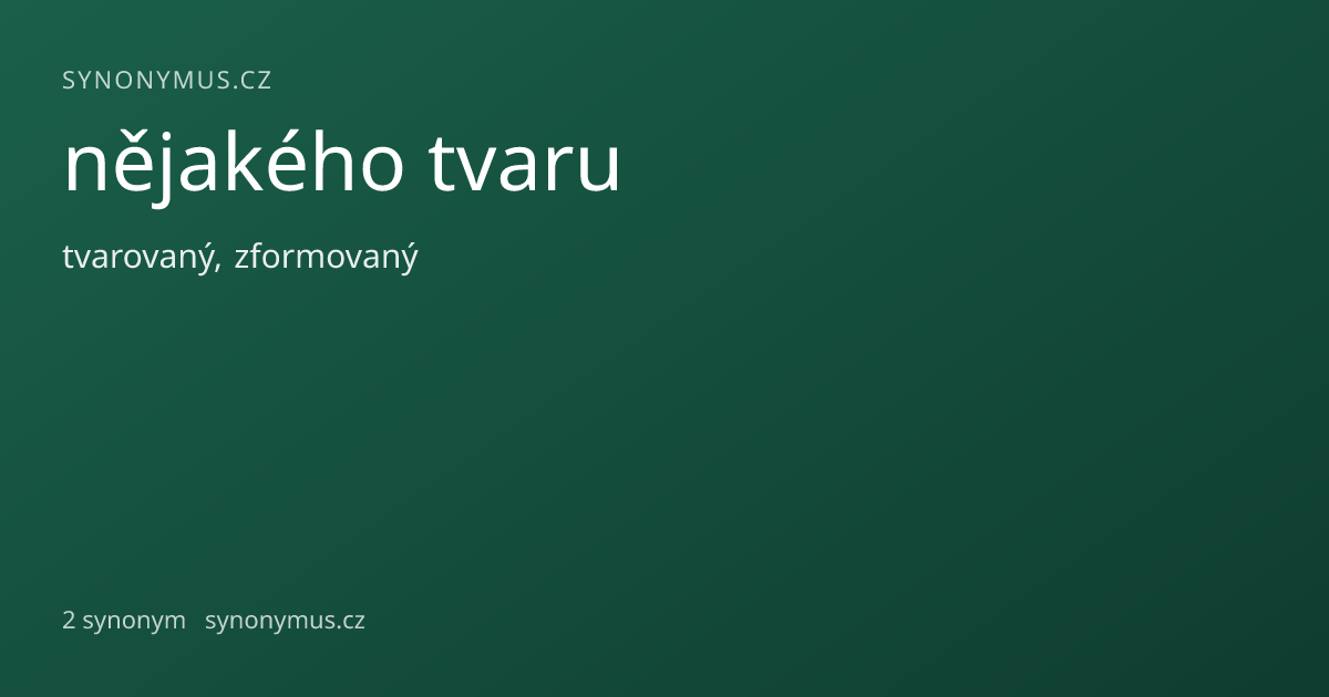 Náhled odkazu: nějakého tvaru