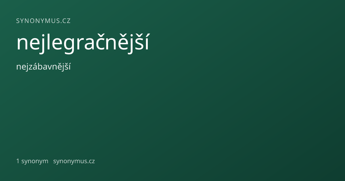 Náhled odkazu: nejlegračnější
