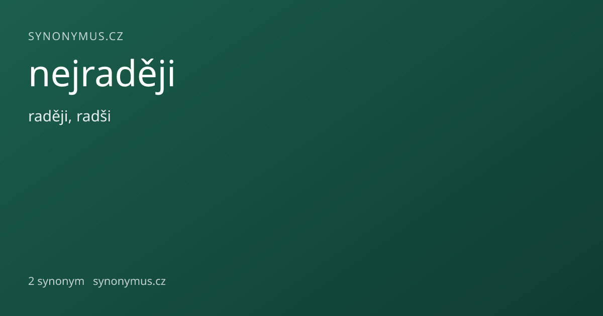 Náhled odkazu: nejraději