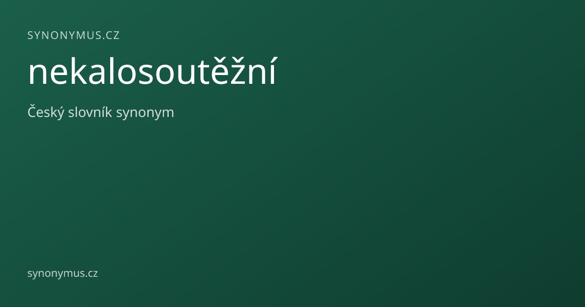 Náhled odkazu: nekalosoutěžní
