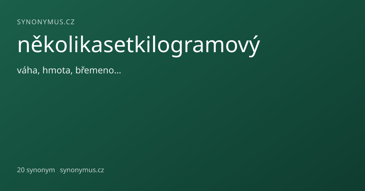 Náhled odkazu: několikasetkilogramový