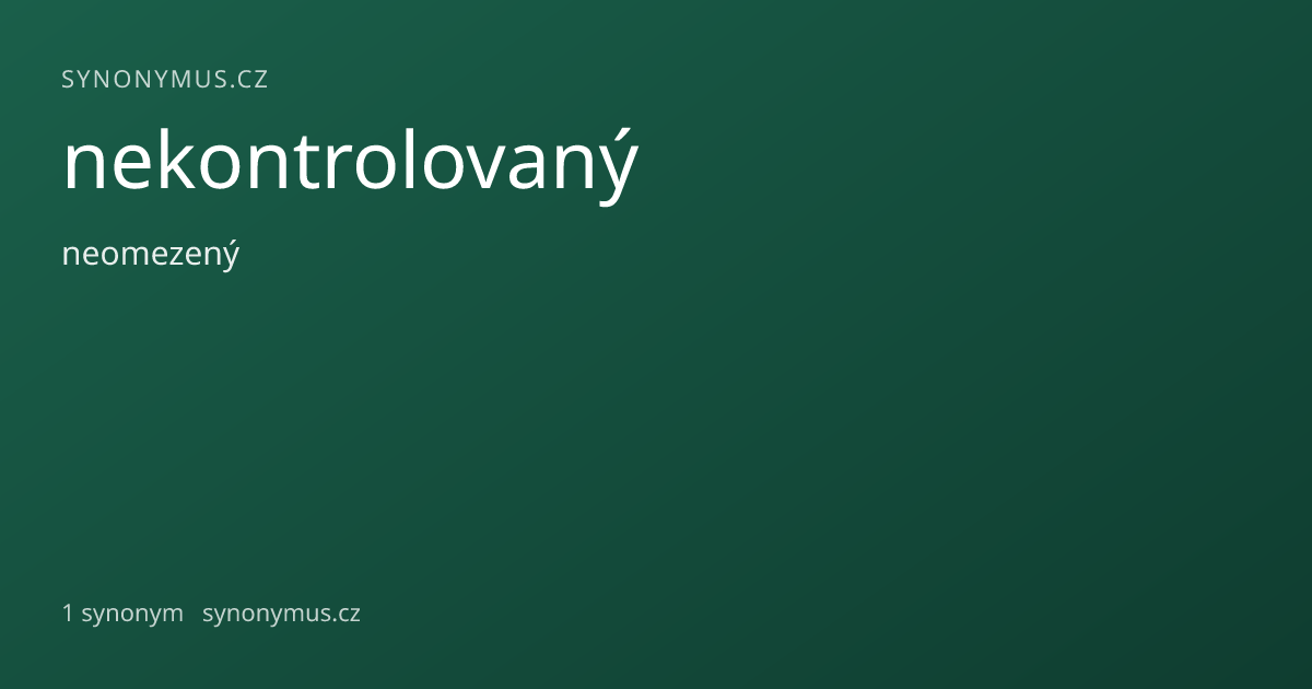 Náhled odkazu: nekontrolovaný