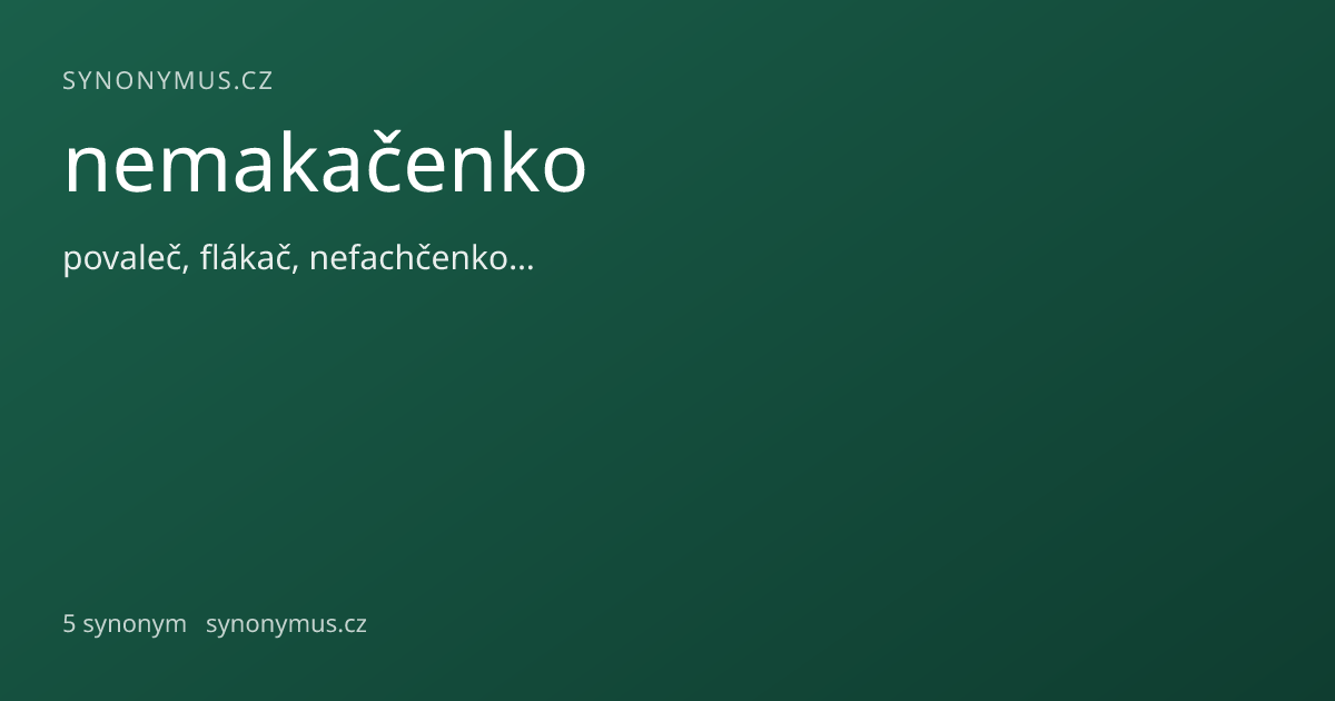 Náhled odkazu: nemakačenko