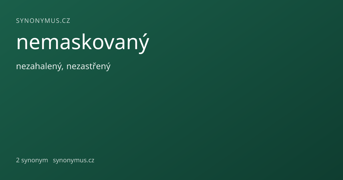 Náhled odkazu: nemaskovaný