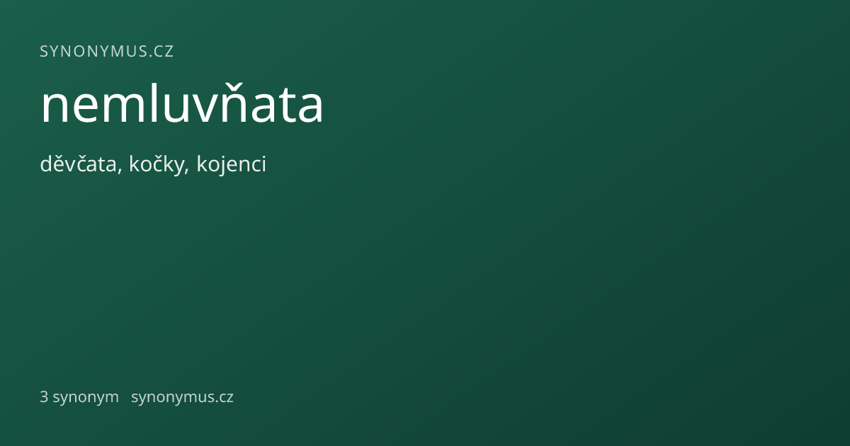 Náhled odkazu: nemluvňata