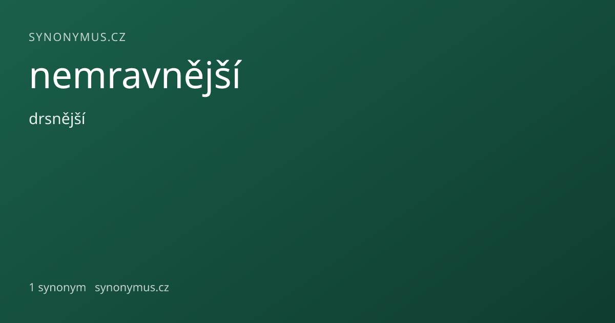 Náhled odkazu: nemravnější