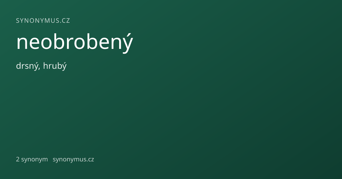 Náhled odkazu: neobrobený