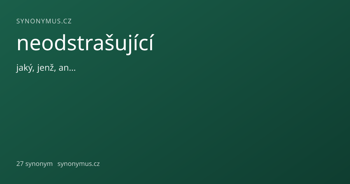 Náhled odkazu: neodstrašující