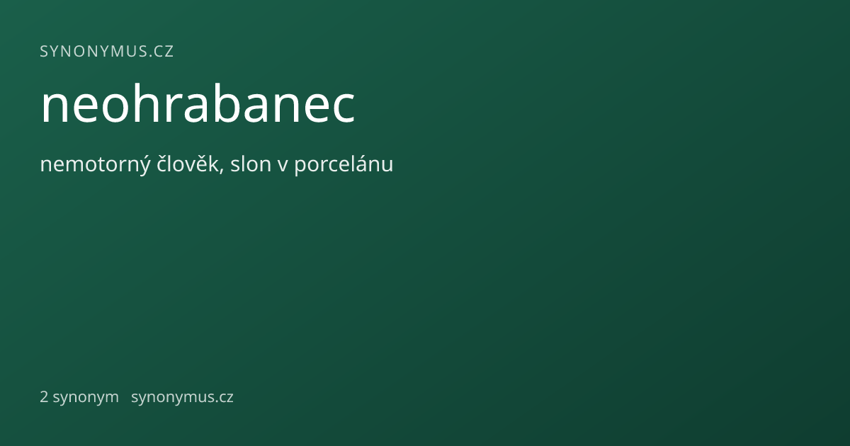 Náhled odkazu: neohrabanec