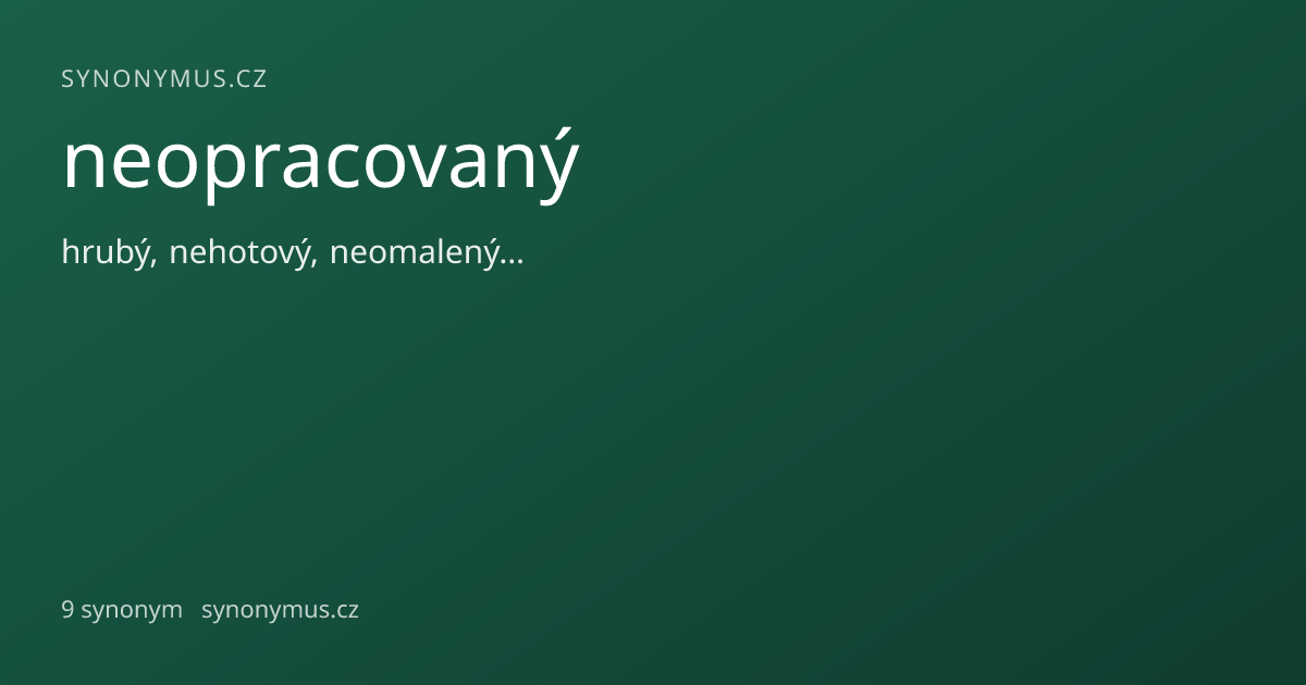 Náhled odkazu: neopracovaný