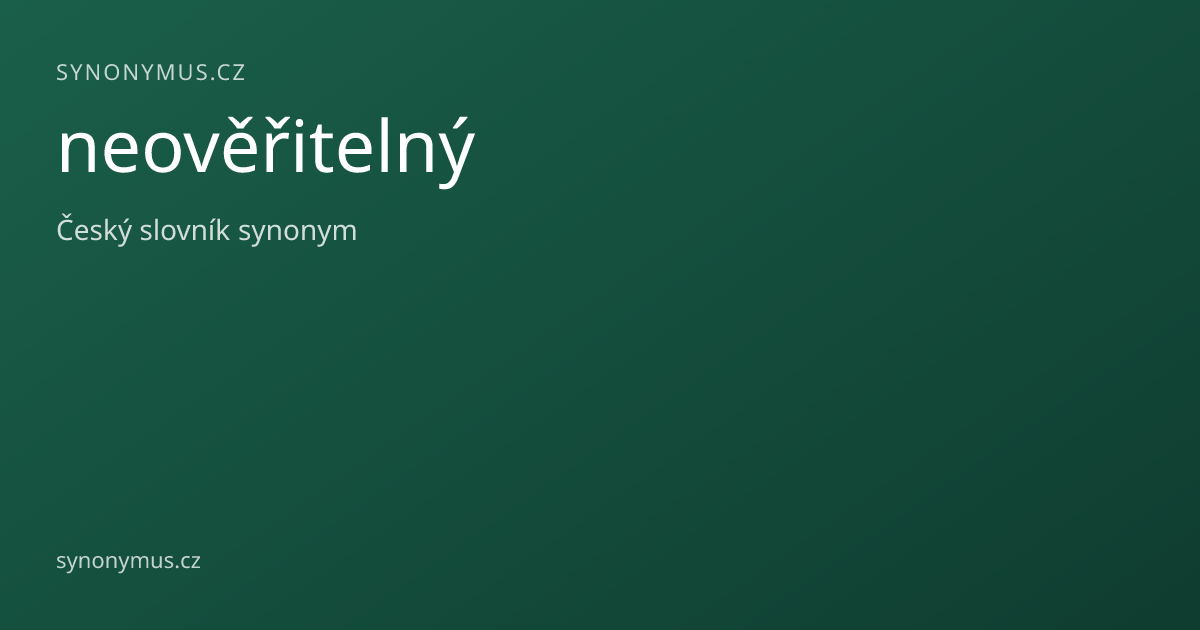 Náhled odkazu: neověřitelný