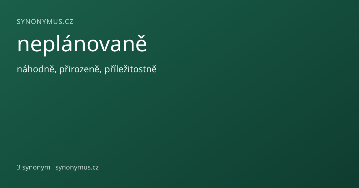 Náhled odkazu: neplánovaně