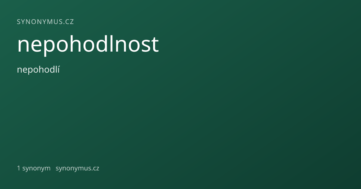 Náhled odkazu: nepohodlnost