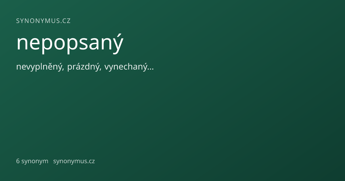 Náhled odkazu: nepopsaný