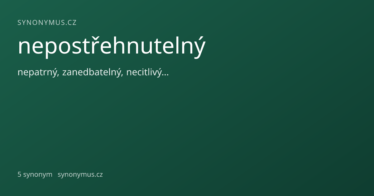 Náhled odkazu: nepostřehnutelný