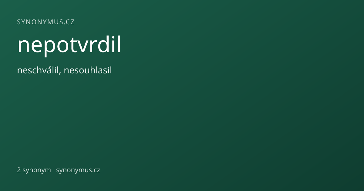 Náhled odkazu: nepotvrdil