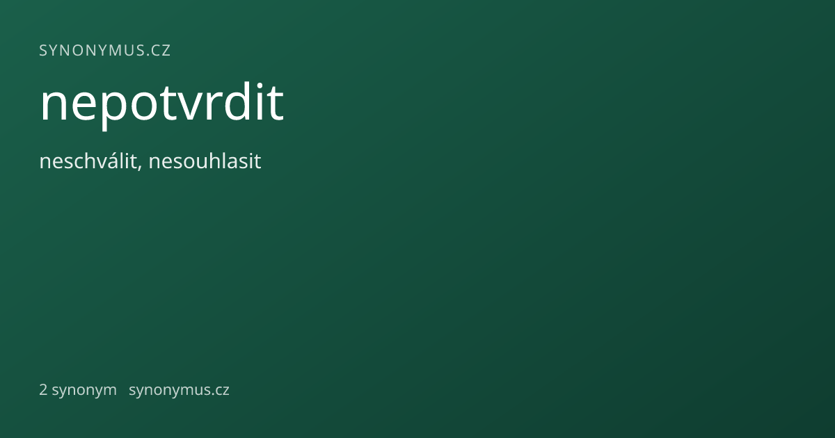 Náhled odkazu: nepotvrdit