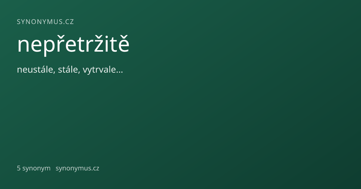 Náhled odkazu: nepřetržitě