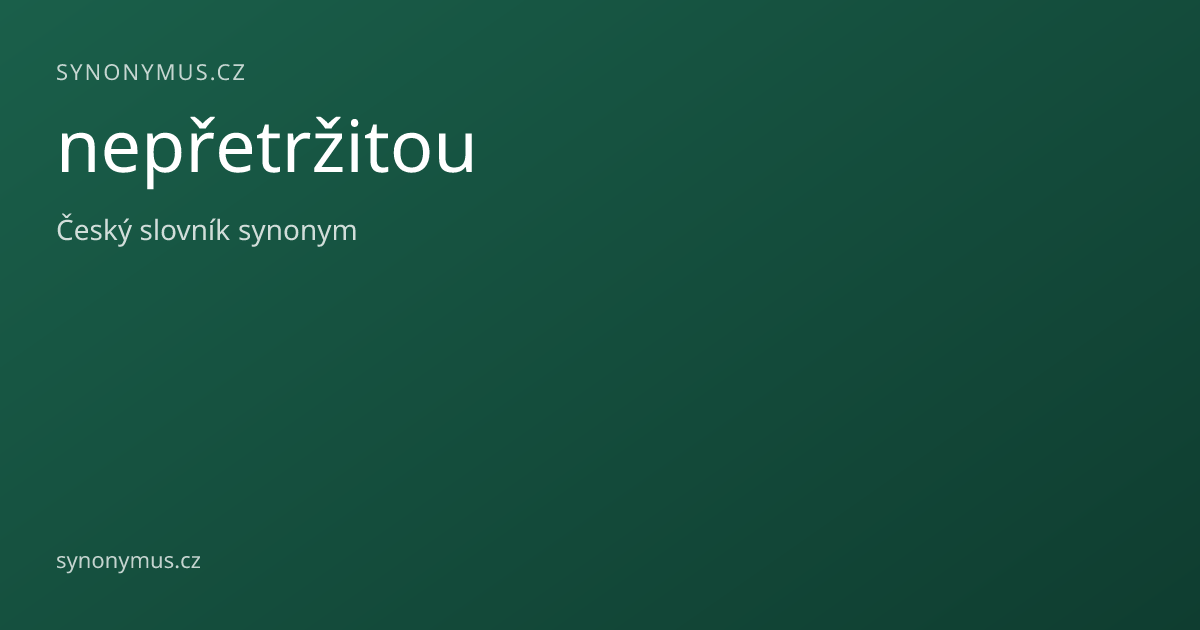 Náhled odkazu: nepřetržitou