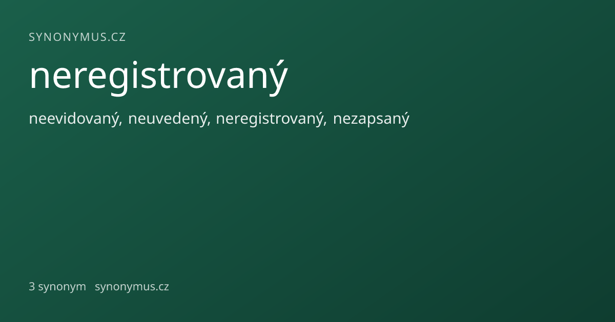 Náhled odkazu: neregistrovaný