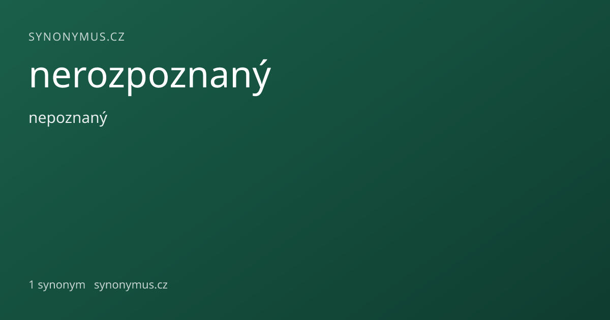 Náhled odkazu: nerozpoznaný
