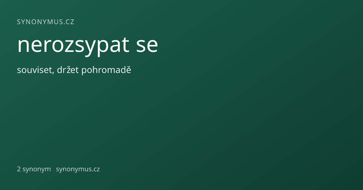 Náhled odkazu: nerozsypat se