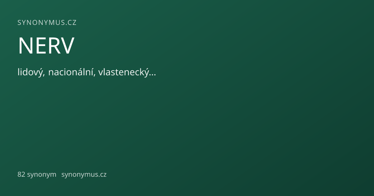 Náhled odkazu: NERV