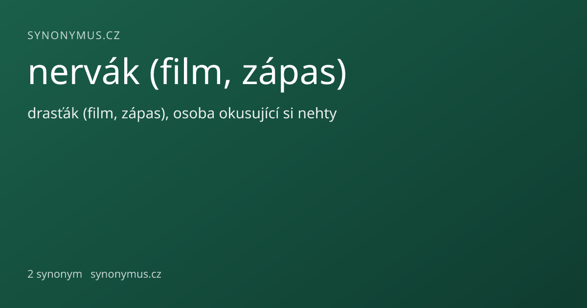 Náhled odkazu: nervák (film, zápas)