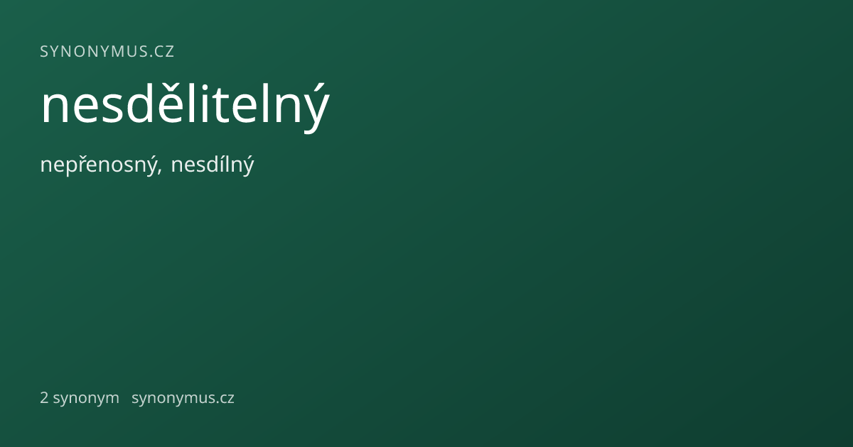 Náhled odkazu: nesdělitelný