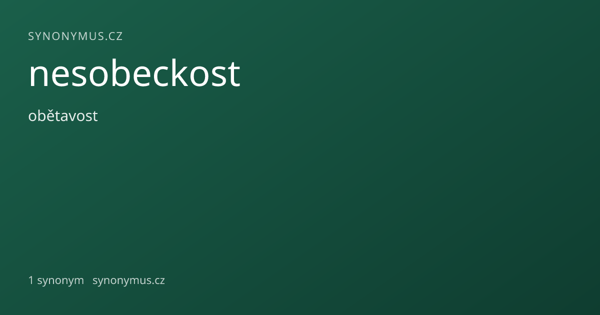 Náhled odkazu: nesobeckost