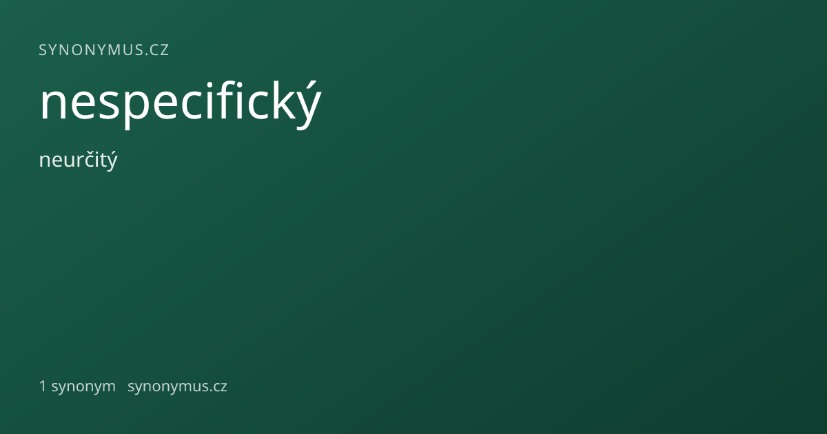 Náhled odkazu: nespecifický