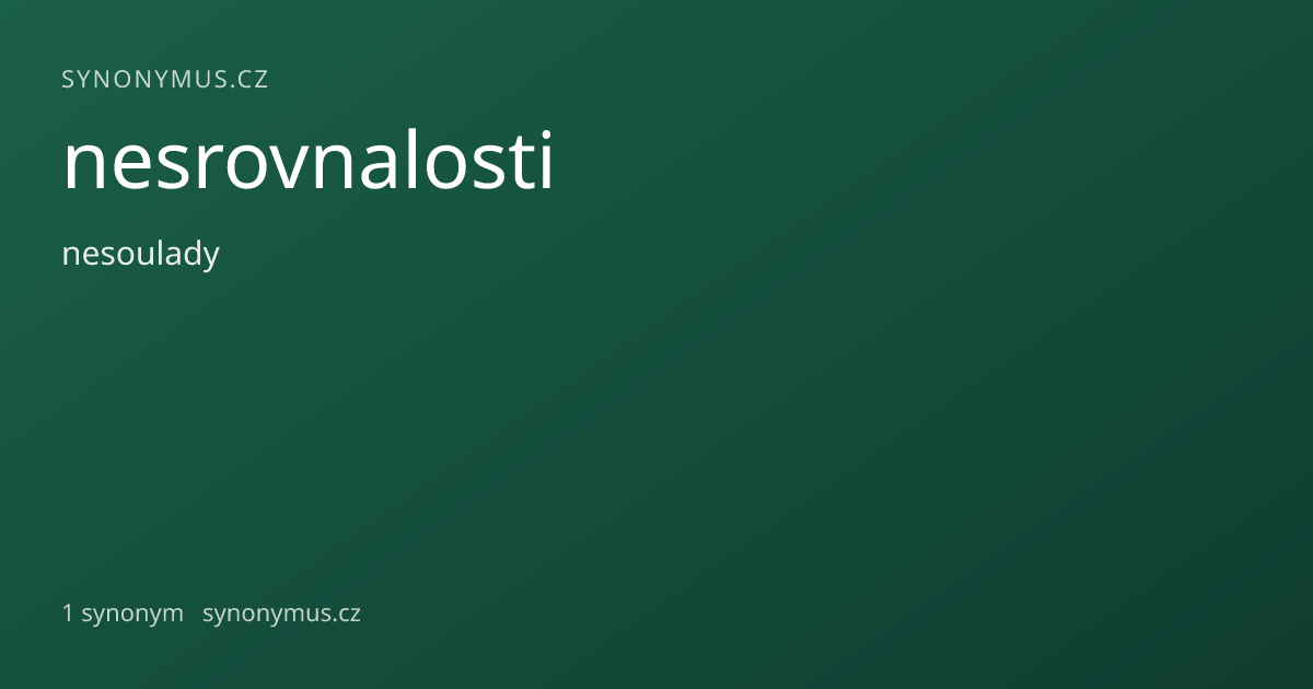 Náhled odkazu: nesrovnalosti