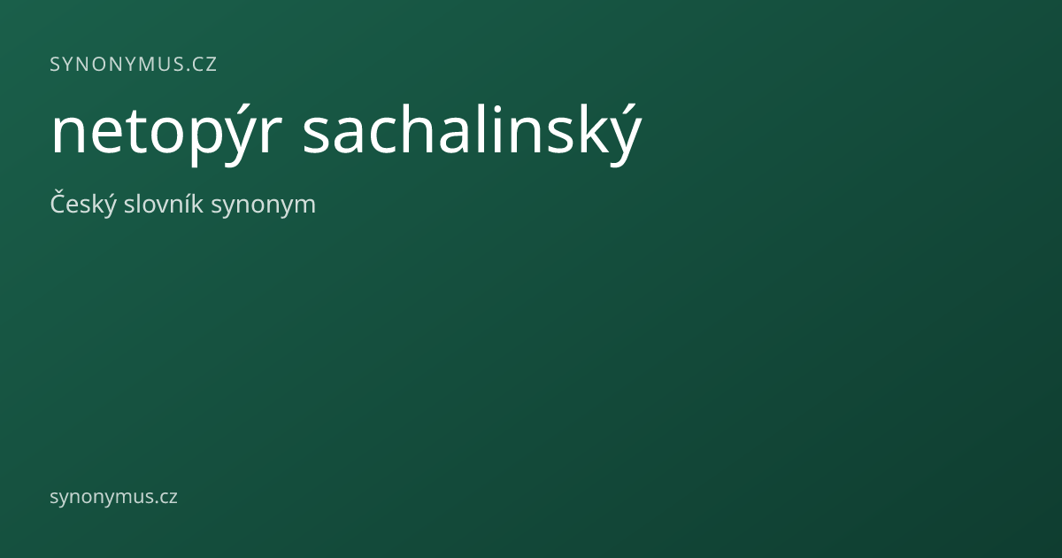 Náhled odkazu: netopýr sachalinský