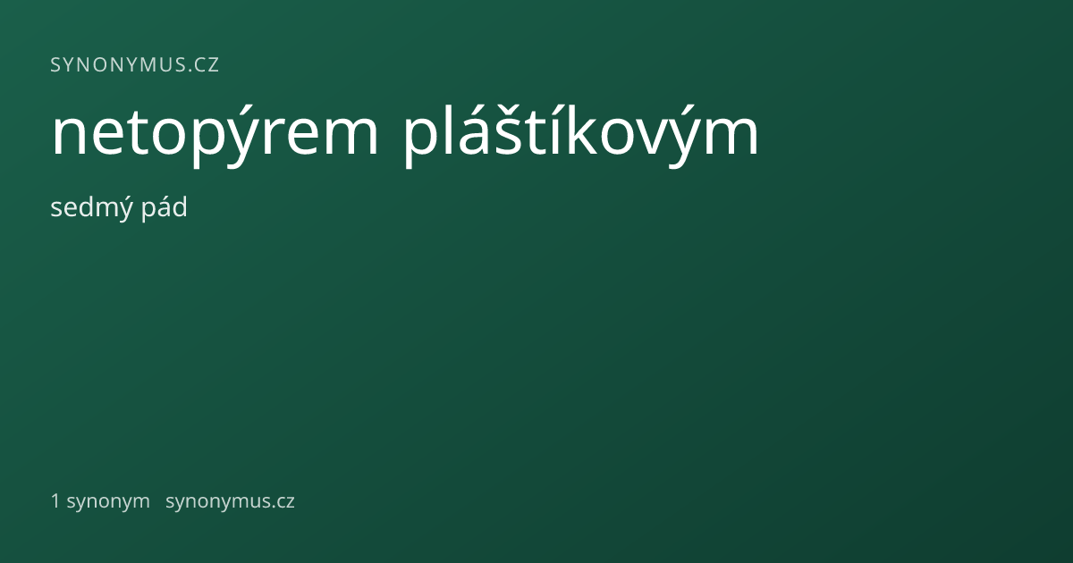 Náhled odkazu: netopýrem pláštíkovým