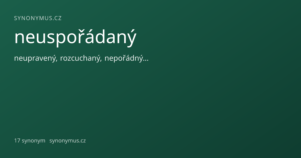 Náhled odkazu: neuspořádaný