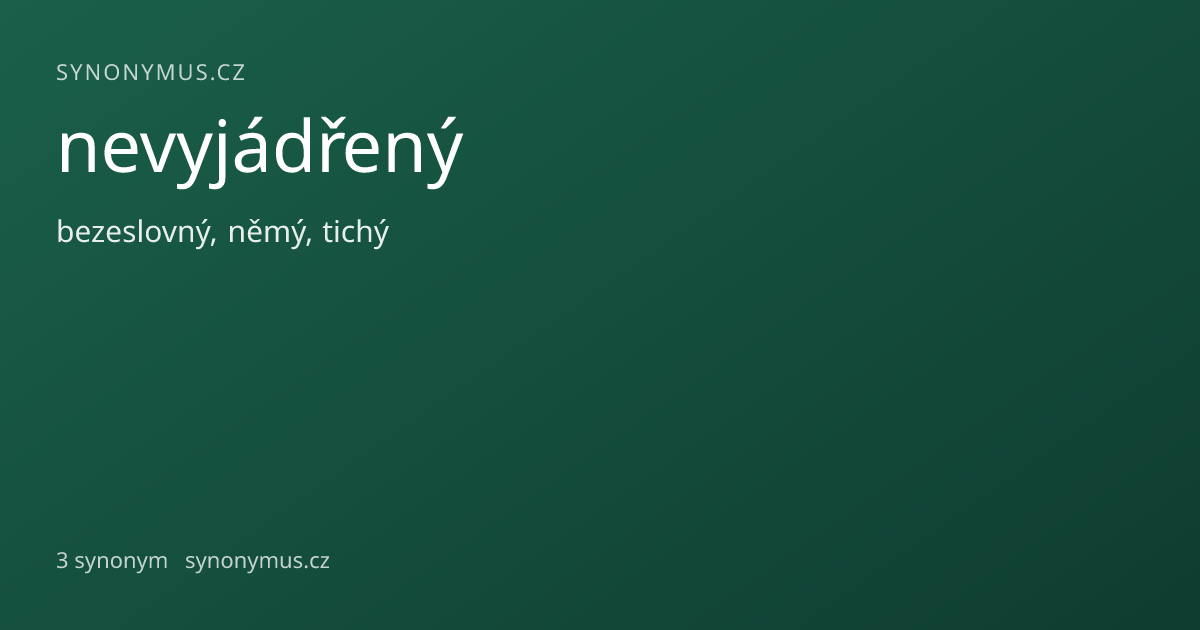 Náhled odkazu: nevyjádřený
