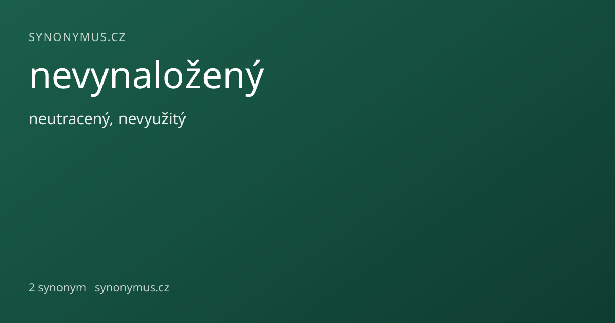 Náhled odkazu: nevynaložený