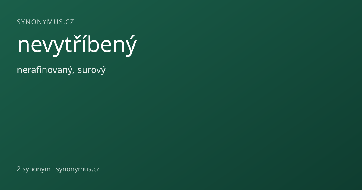Náhled odkazu: nevytříbený