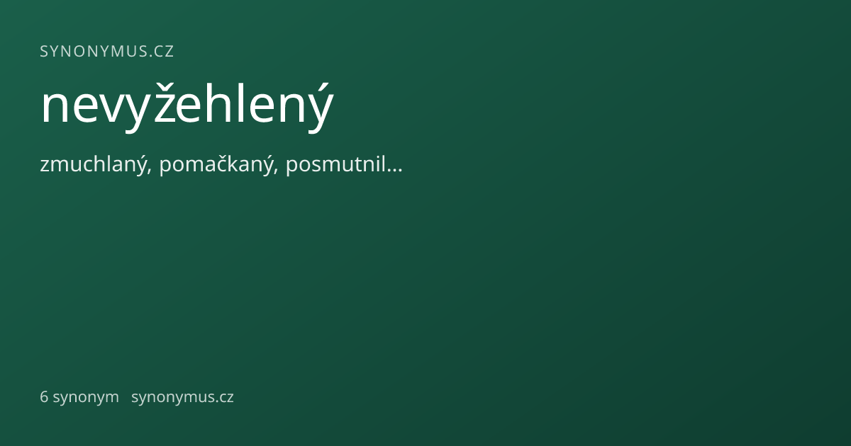 Náhled odkazu: nevyžehlený