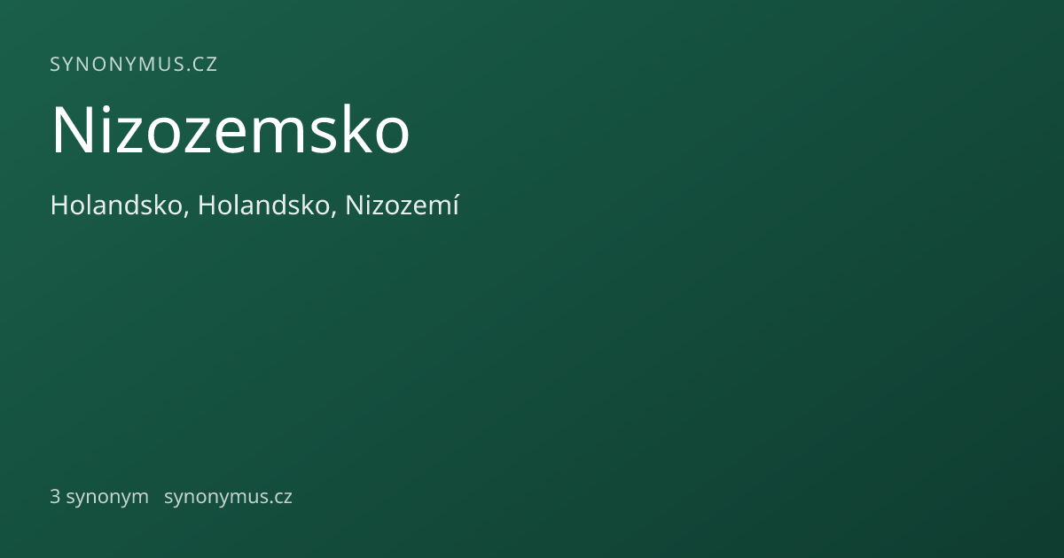 Náhled odkazu: Nizozemsko