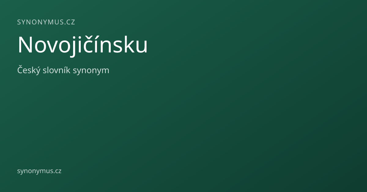 Náhled odkazu: Novojičínsku