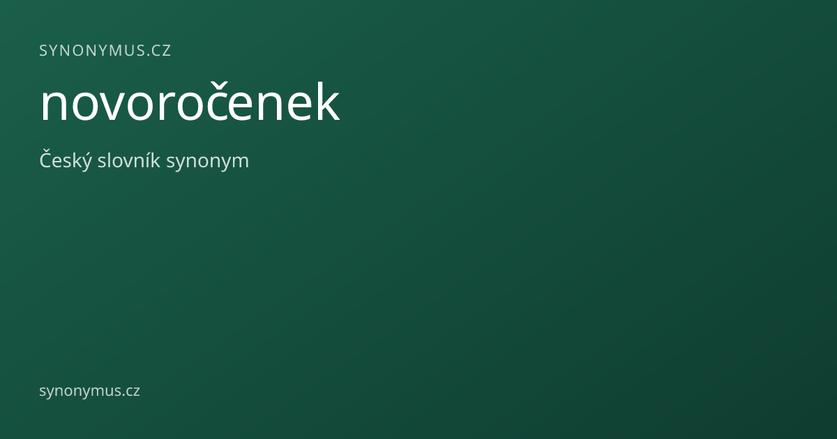 Náhled odkazu: novoročenek