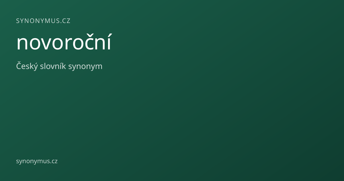 Náhled odkazu: novoroční