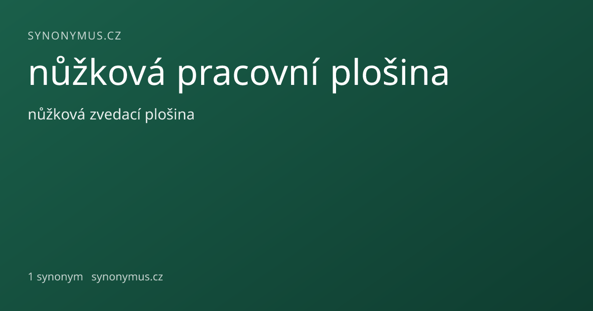 Náhled odkazu: nůžková pracovní plošina
