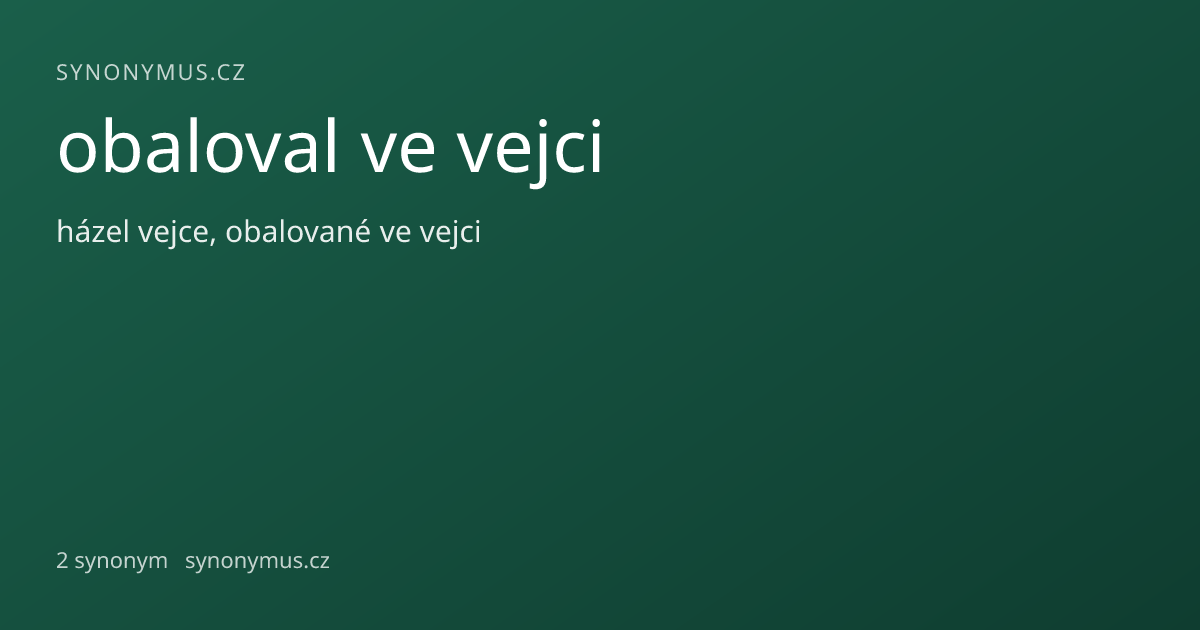 Náhled odkazu: obaloval ve vejci
